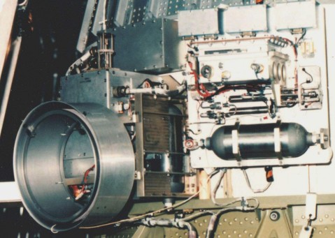 PMG mounted on the side of a Delta-II rocket stage
